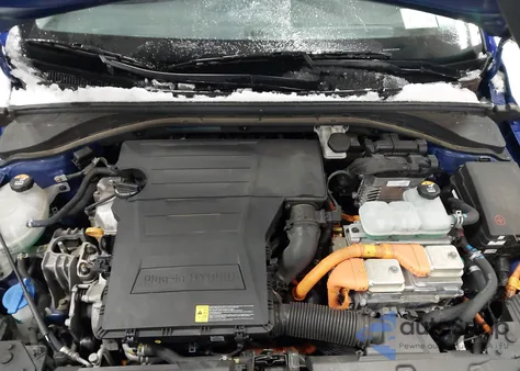 2019 Hyundai Ioniq Plug-In Hybrid из США, поврежденный, VIN KMHC65LDXKU183941